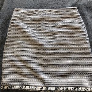 LOFT Textured Skirt